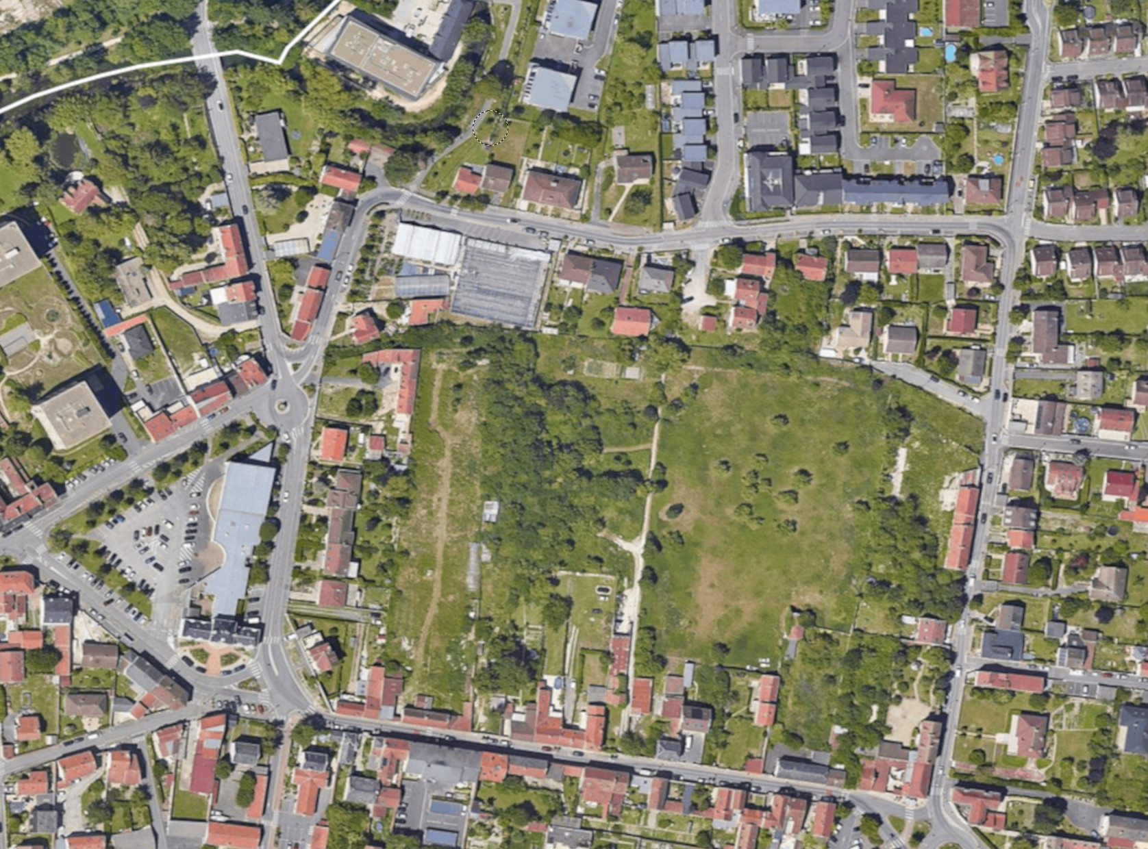 Vue satellite
